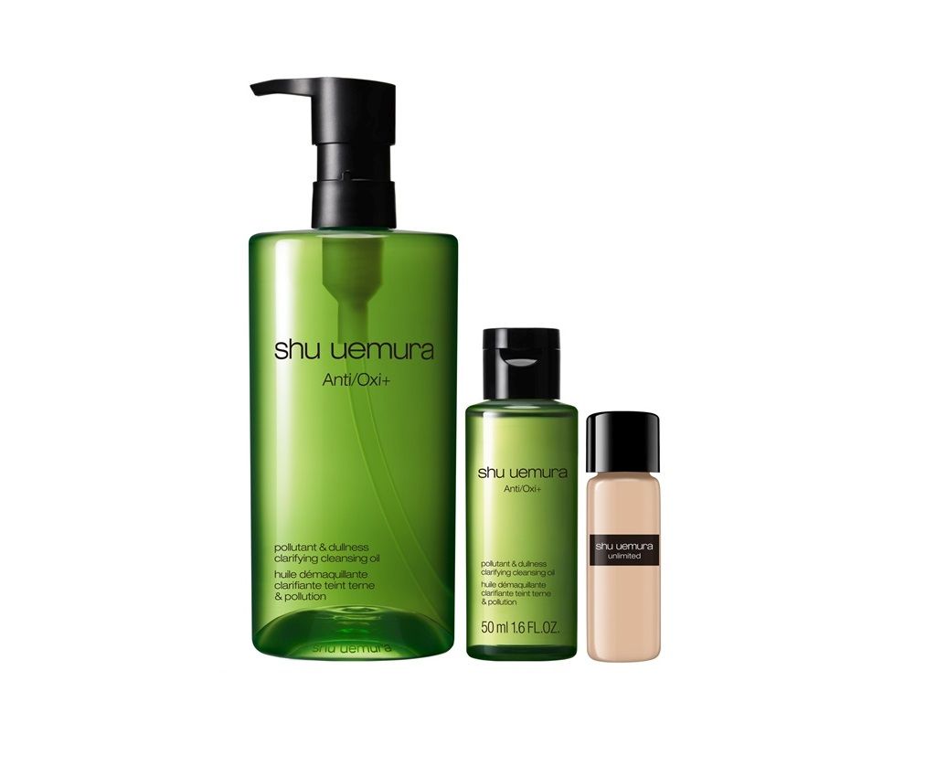 Anti/Oxi+ pollutant &amp; dullness clarifying cleansing oil 450ml set